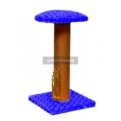 Cat Hause Oturakli Kare Taban Kedi Tırmalama Platformu Mavi 50 Cm