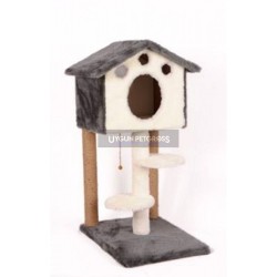 Cat Hause S6 Yuvali ve Oturakli Kedi Tırmalamagri