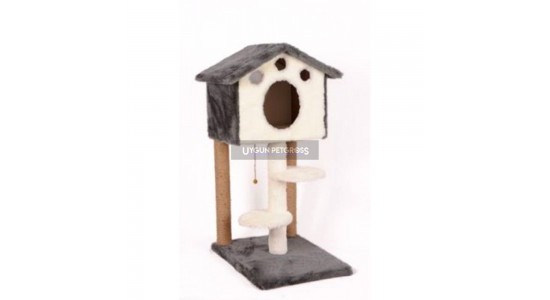 Cat Hause S6 Yuvali ve Oturakli Kedi Tırmalamagri