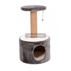 Cat Hause Yuvali Silindir Kedi Tırmalamagri 75x40 Cm