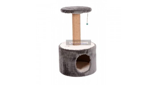 Cat Hause Yuvali Silindir Kedi Tırmalamagri 75x40 Cm