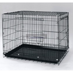 Dayang Köpek Kafesi Siyah 108x69x77.5