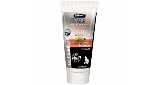 Dr.Clauders Snack İt Light Creme Somonlu Kedi Macunu 35 Gr