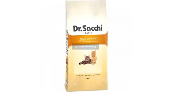 Dr.Sacchi Basic Tavuklu Yetişkin Kedi Maması 15 Kg