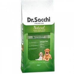 Dr.Sacchi Kuzu Etli Yetişkin Köpek Maması 15 Kg