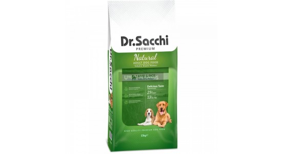 Dr.Sacchi Kuzu Etli Yetişkin Köpek Maması 15 Kg