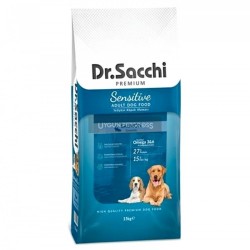 Dr.Sacchi Sensitive Somonlu Yetişkin Köpek Maması 15 Kg