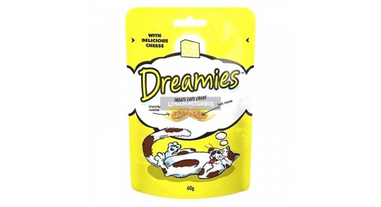 Dreamies İçi Dolgulu Peynirli Kitir Kedi Ödülü 60 Gr