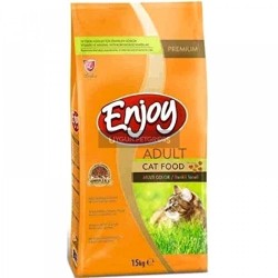 Enjoy Renkli Yetişkin Kedi Maması 15 Kg