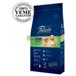 Felicia Kuzu Etli Küçük Irk Yetişkin Köpek Maması 3 Kg
