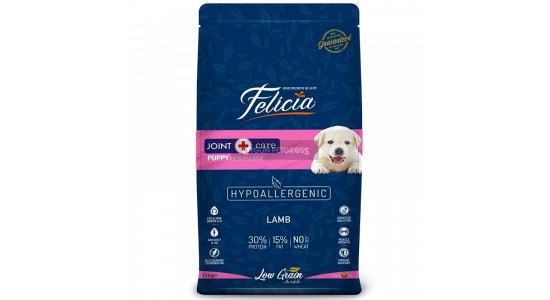 Felicia Kuzu Etli Yavru Köpek Maması 15 Kg