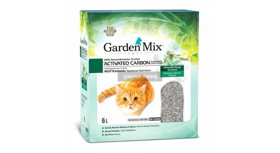 Gardenmix Bentonit Aktif Karbon Marsilya Sabun 6 Lt