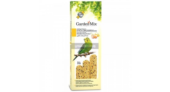 Gardenmix Platin Muzlu Yumurtali Kus Krakeri 3Lü
