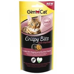 Gimcat Crispy Bits Tüy Yumaği Önleyen Kedi Çimli Kedi Ödülü 40 Gr