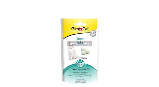 Gimcat Denta Tabs Ağız ve Diş Sağlığı Kedi Ödül Tableti 40 Gr