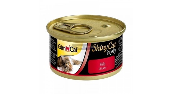 Gimcat Shinycat Jelli Tavuklu Kedi Konserve Maması 70 Gr