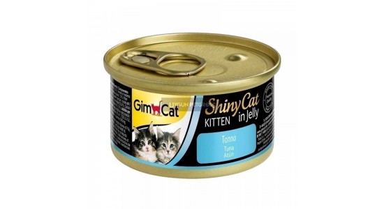 Gimcat Shinycat Jelli Ton Balıklı Yavru Kedi Konserve Maması 70 Gr
