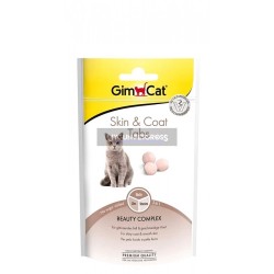 Gimcat Skincoat Tabs Deri ve Tüy Sağlığı Kedi Ödül Tableti 40 Gr