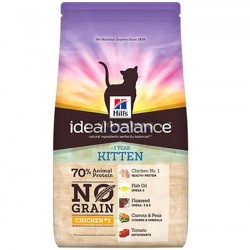 Hills İdeal Balance Kitten Tavuklu Tahılsız Yavru Kedi Maması 1.5 Kg