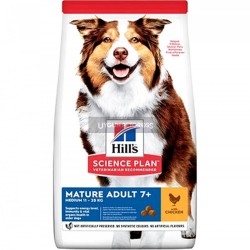 Hills Mature 7+ Tavuklu Yaşlı Köpek Maması 14 Kg