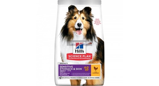 Hills Sensitive Stomach Skin Yetişkin Köpek Maması 2.5 Kg