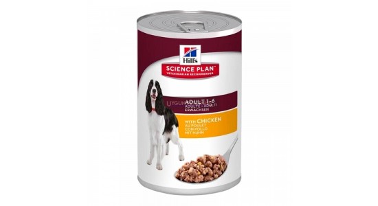 Hills Tavuklu Yetişkin Köpek Konserve Maması 370 Gr