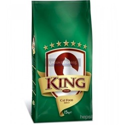 King Balıklı Yetişkin Kedi Maması 15 Kg