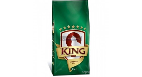 King Balıklı Yetişkin Kedi Maması 15 Kg