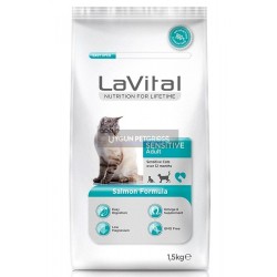 La Vital Sensitive Somonlu Yetişkin Kedi Maması 1.5 Kg