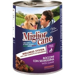 Miglior Cane Parca Etli Av Hayvanlı Köpek Konserve Maması 405 Gr