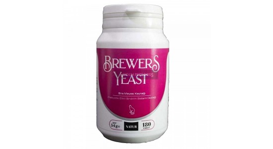 Natur Brewers Yeast Kediler İcin Sarimsakli Maya Tableti (180 Adet)
