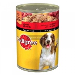 Pedigree Sığır Etli Köpek Konserve Maması 400 Gr