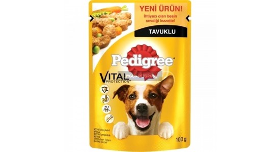 Pedigree Tavuklu Köpek Konserve Maması 100 Gr