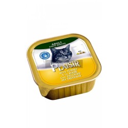 Plaisir Hindili Yetişkin Pate Kedi Konserve Maması 100 Gr