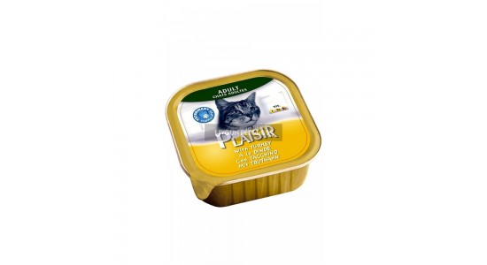 Plaisir Hindili Yetişkin Pate Kedi Konserve Maması 100 Gr
