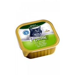 Plaisir Somonlu Yetişkin Pate Kedi Konserve Maması 100 Gr