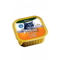 Plaisir Tavuklu Yetişkin Pate Kedi Konserve Maması 100 Gr
