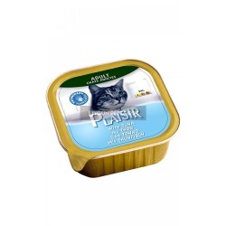 Plaisir Tuna Balıklı Yetişkin Pate Kedi Konserve Maması 100 Gr
