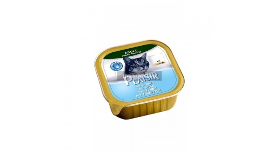Plaisir Tuna Balıklı Yetişkin Pate Kedi Konserve Maması 100 Gr