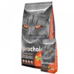 Pro Choice Pro 33 Somonlu ve Karidesli Sterilised Kısırlaştırılmış Kedi Maması 2 Kg