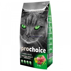 Pro Choice Pro 36 Kuzu Etli Yetişkin Kedi Maması 2 Kg