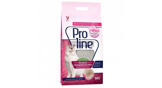 Pro Line Bebek Pudrasi Kokulu Topaklanan Kedi Kumu 10 Lt