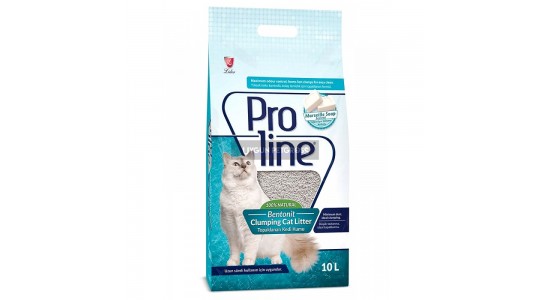 Pro Line Marsilya Sabunu Kokulu Topaklanan Kedi Kumu 10 Lt