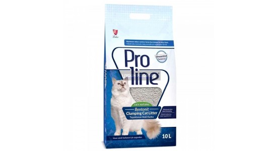 Pro Line Parfümsüz Topaklanan Kedi Kumu 10 Lt