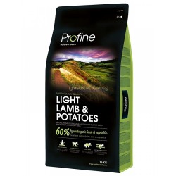 Profine Düşük Tahıllı Hipoalerjenik Light Kuzu Etli ve Patatesli Diyet Yetişkin Köpek Maması 15 Kg