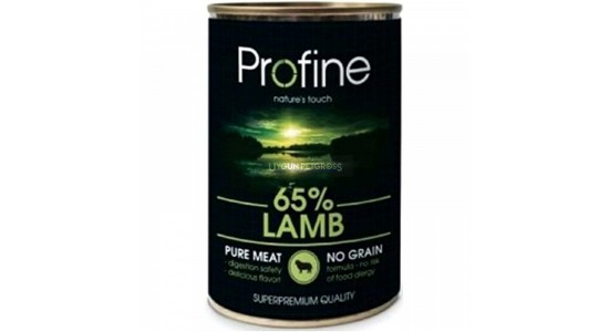 Profine Kuzu Etli Tahılsız Köpek Konserve Maması 400 Gr