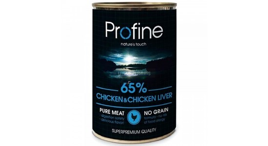 Profine Tavuklu Tahılsız Köpek Konserve Maması 400 Gr