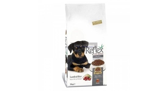 Reflex Kuzu Etli Yavru Köpek Maması 15 Kg