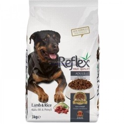 Reflex Kuzu Etli Yetişkin Köpek Maması 3 Kg