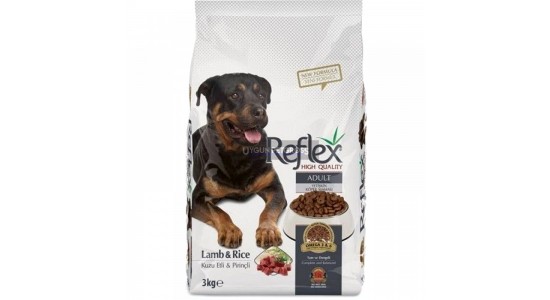 Reflex Kuzu Etli Yetişkin Köpek Maması 3 Kg